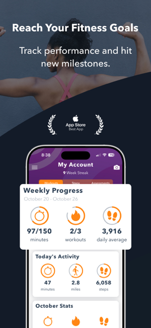 Sworkit Fitness & Wellness App Screenshot