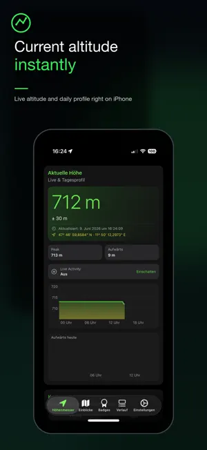 Altimeter Elevation Watch screenshot 1