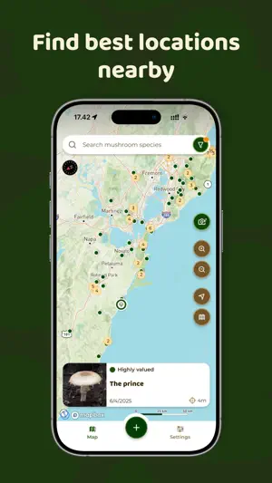 Mushroom Spot: mushroom map screenshot 4