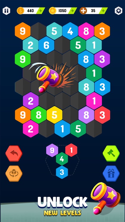 Hexa Merge Sort Puzzle Game screenshot-3