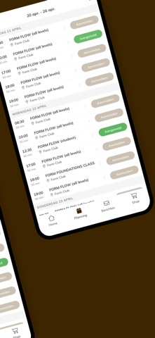 Form Club screenshot