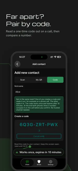 ANCROM - Secure Messenger screenshot 4