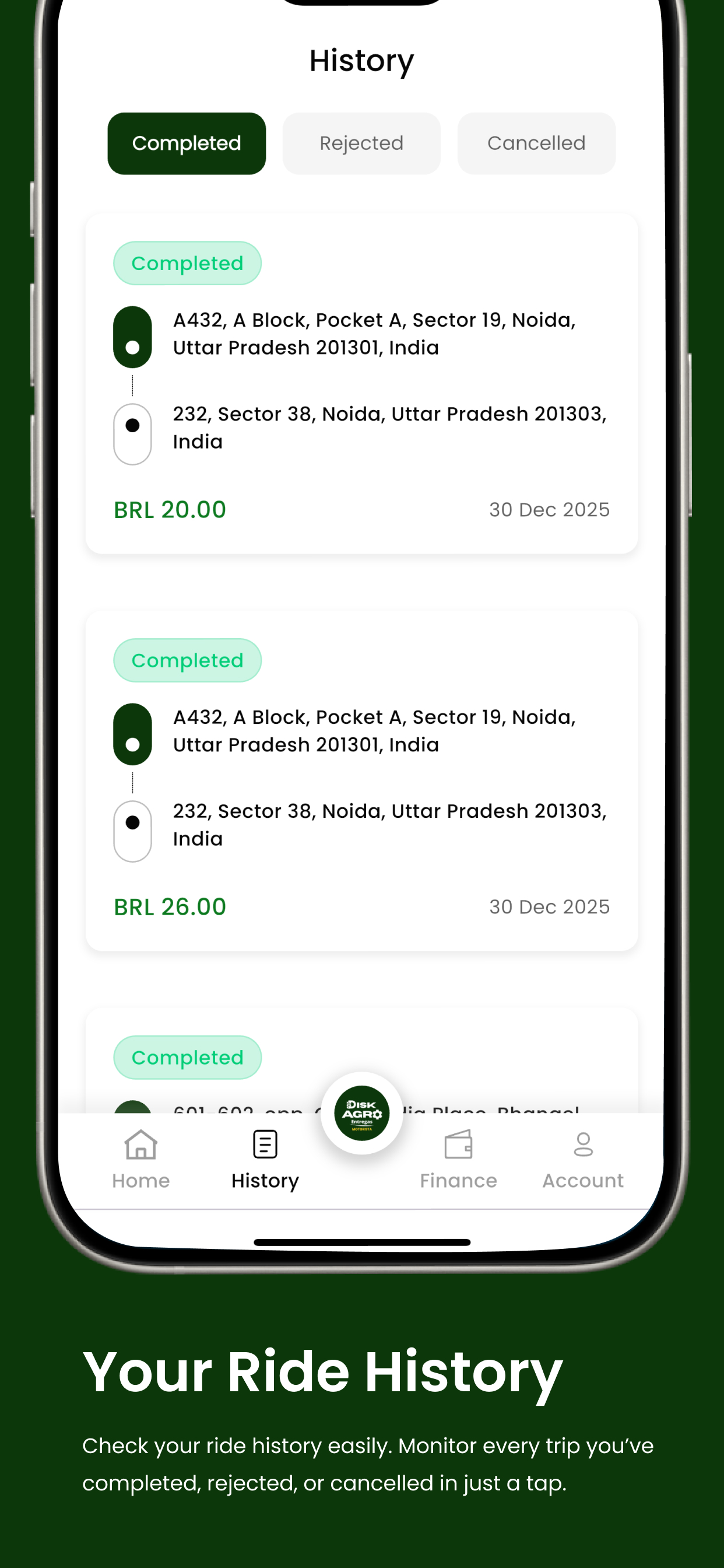 Disk Agro Entregas - Motorista screenshot 6