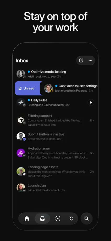 Linear, App Store screenshot 2