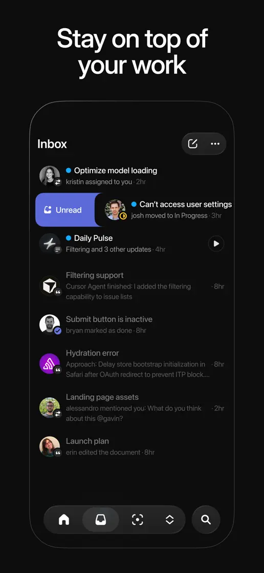 Linear, App Store screenshot 2