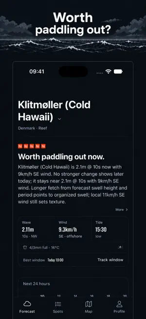 NORDR: North Sea Surf Forecast screenshot 1