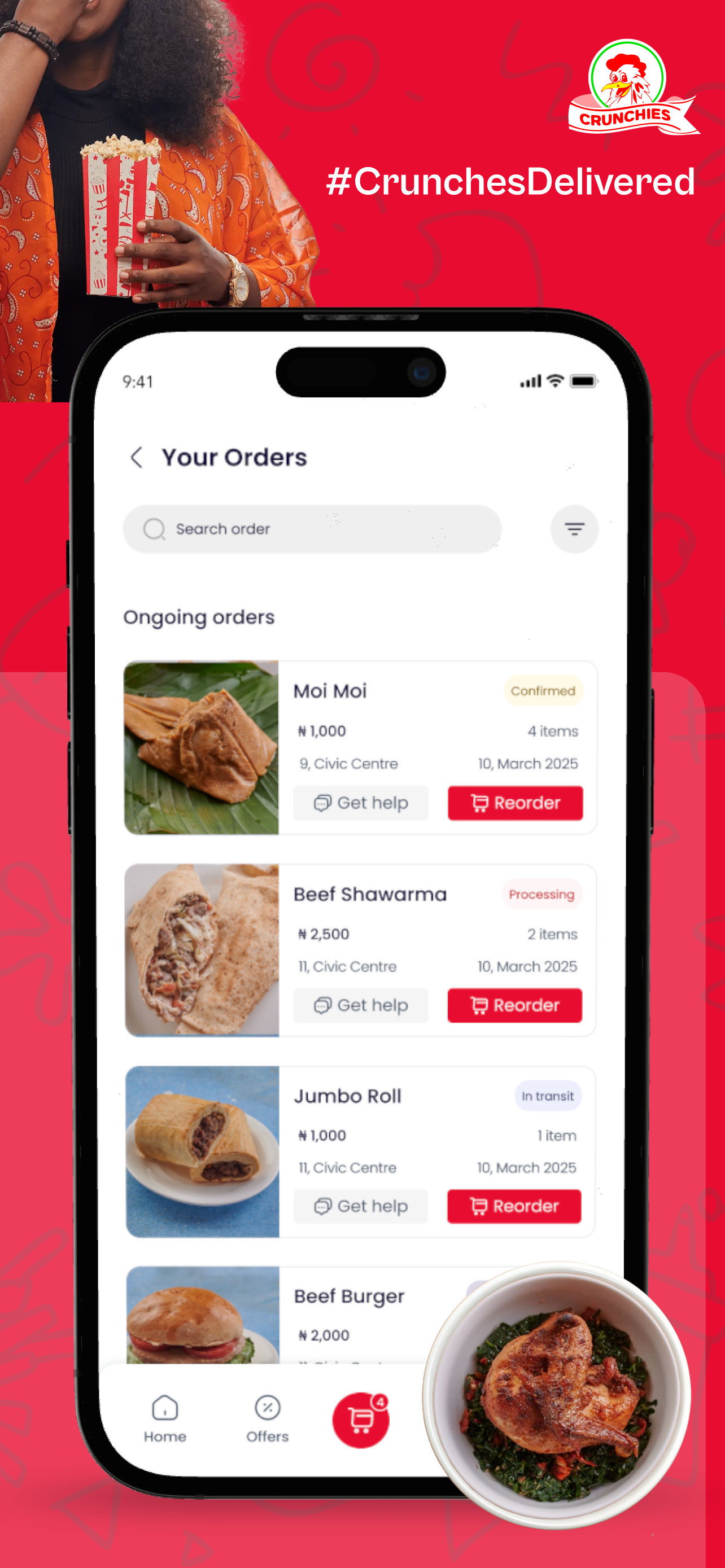 Crunchies | Order Food Online