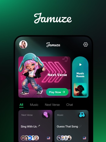 Jamuze - Sing. Play. Vibe. iPad screenshot