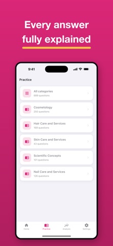 Cosmetology State Board Prep26 iPhone screenshot