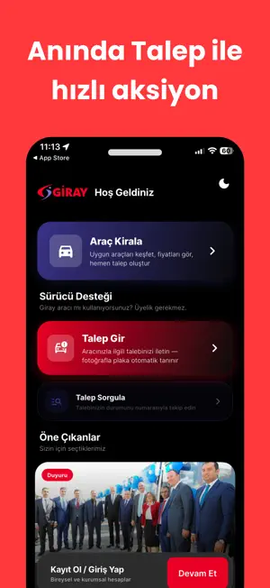 Giray Mobil screenshot 1