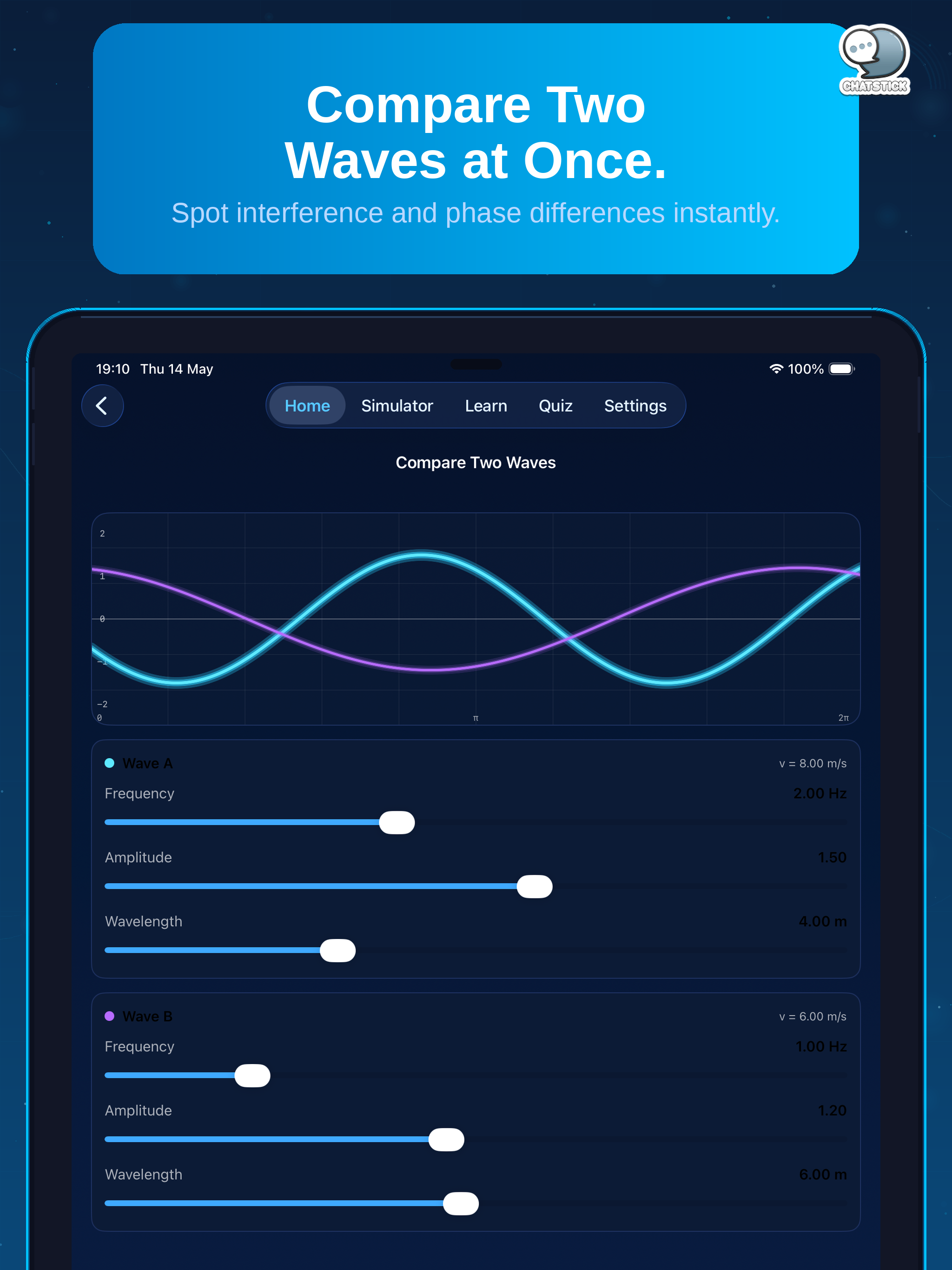 Wave Simulator Lab by CS
