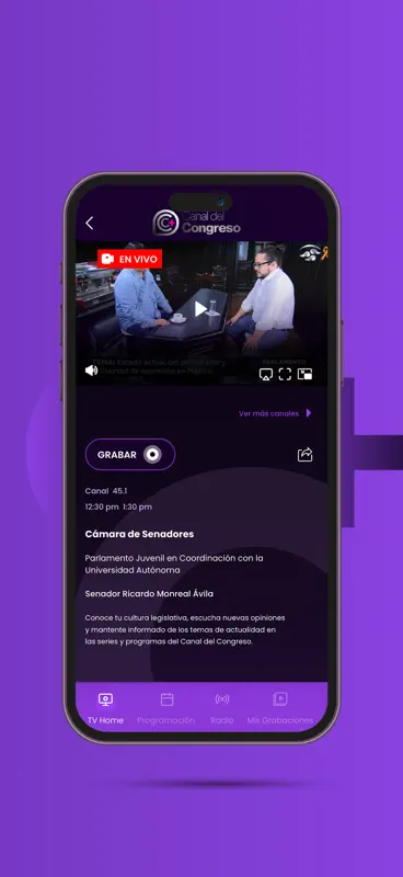Canal del Congreso screenshot 4 of 4