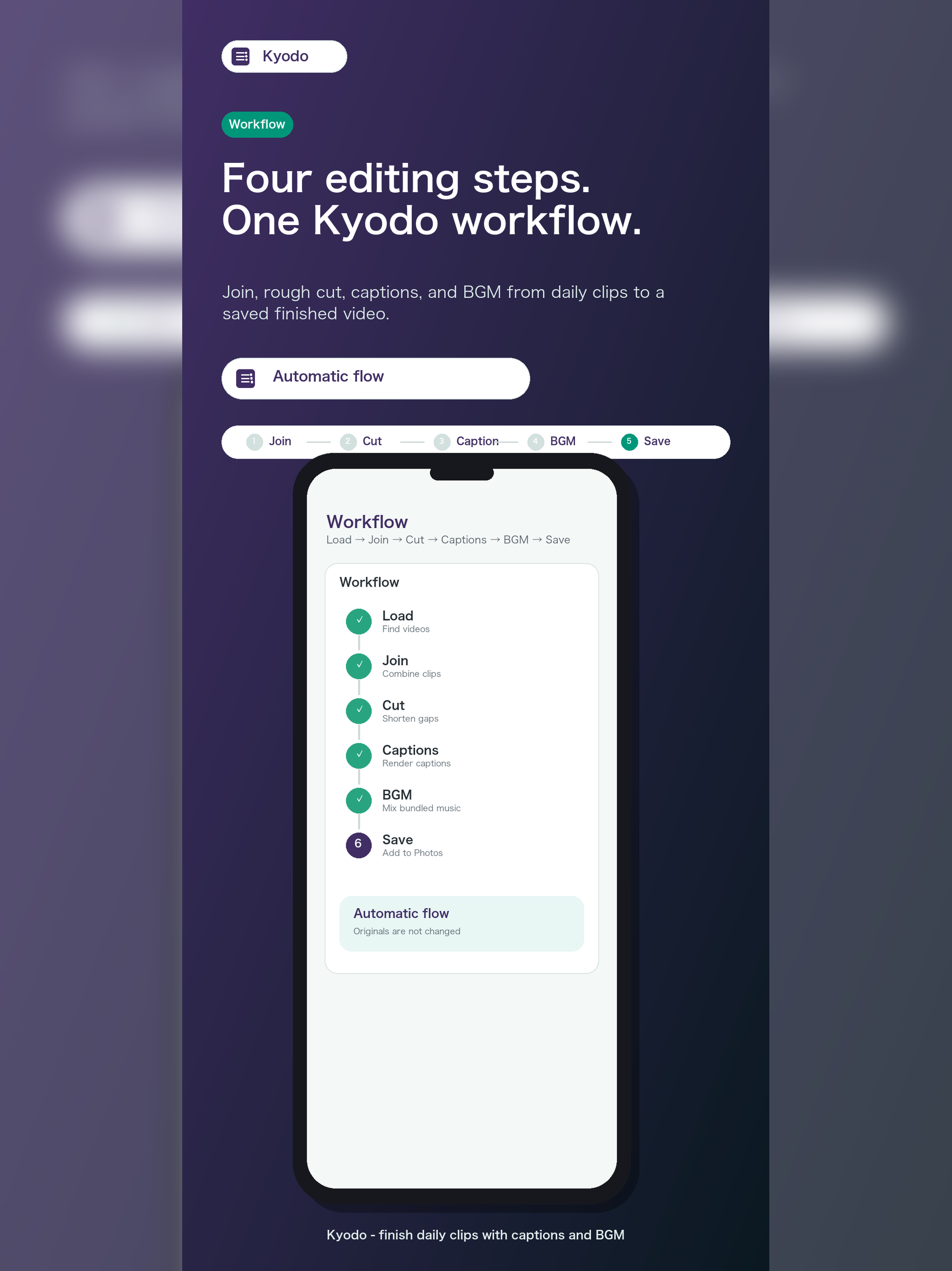 Kyodo - Auto Edit Daily Videos screenshot 20