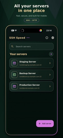 SSH Speed Screenshot 1 of 3