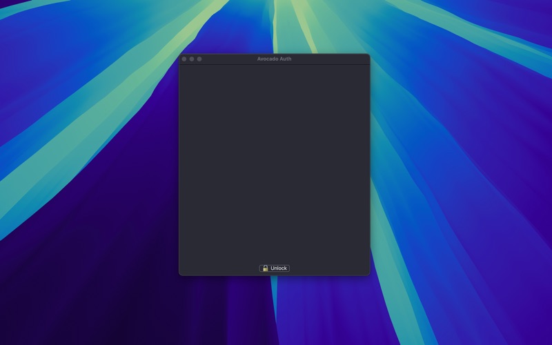 Avocado Auth - one time passes app screenshot