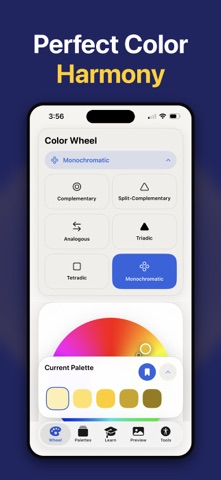 Color Wheel & Palettes Screenshot 3 of 6
