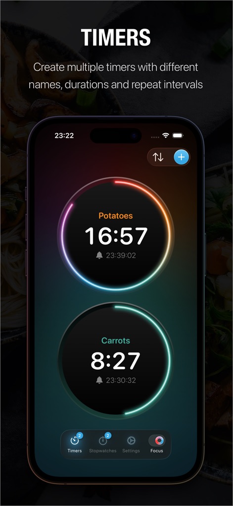 About Timers - Kitchen Timer - Utilities App | MWM