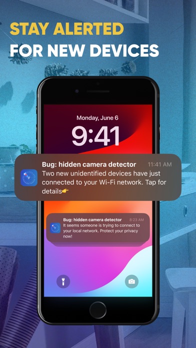 Bug: hidden camera detector Screenshot