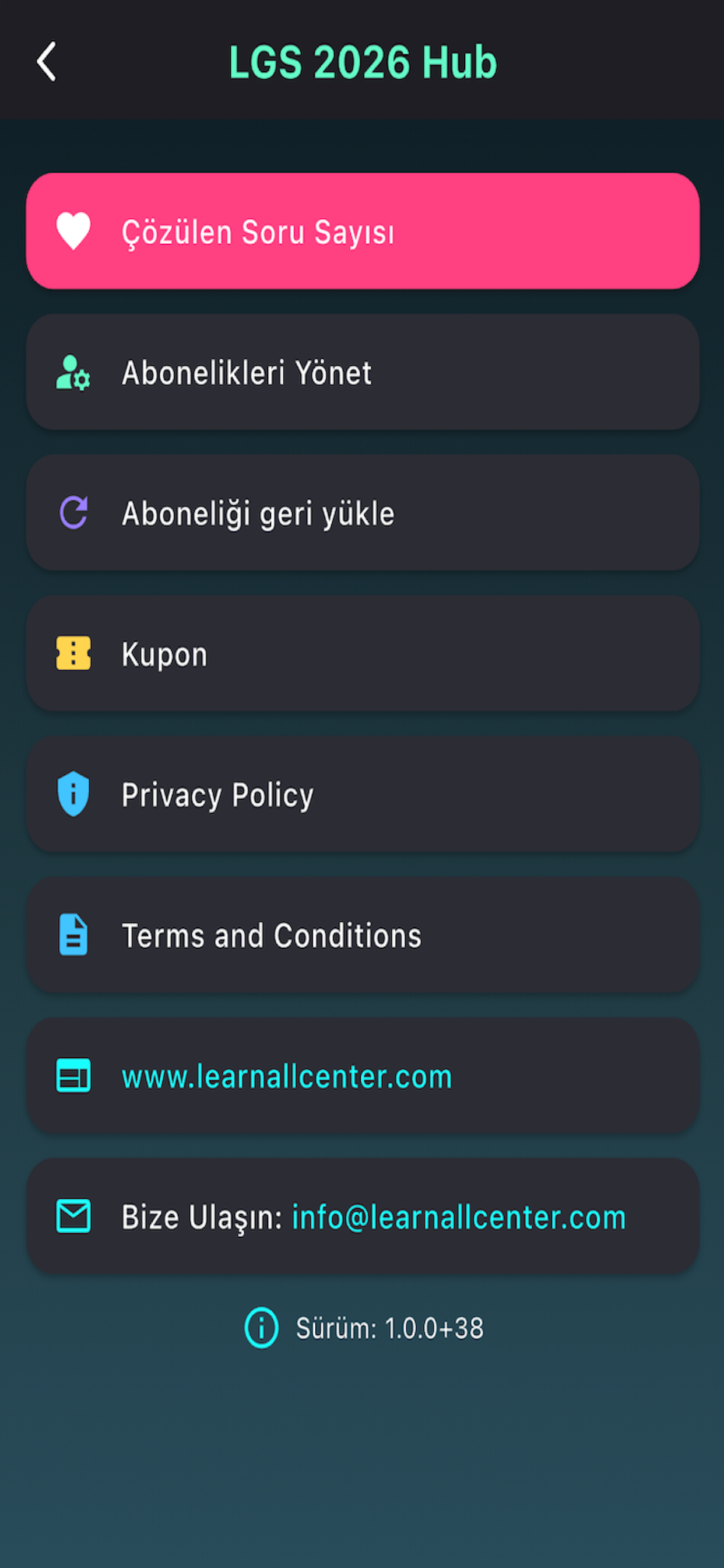 LGS Hazırlık Testleri - 2026 screenshot 6
