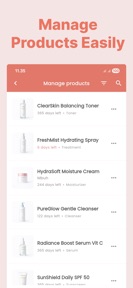 GlowApp - Skincare Routine screenshot