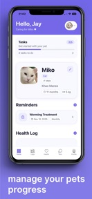 Taro - Pet Health Tracker screenshot