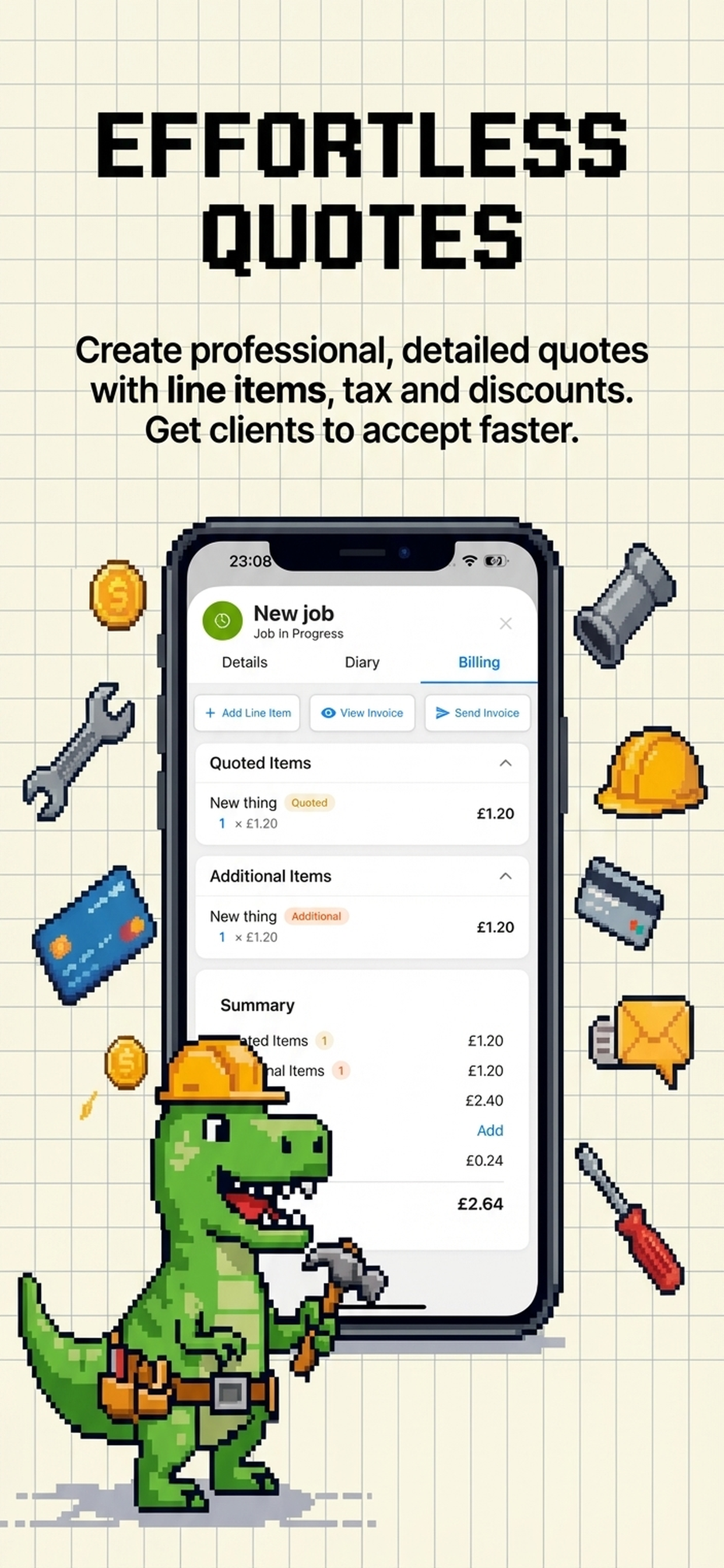 JobRex: Trades Job Tracking screenshot 3
