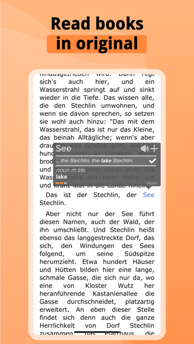 Screenshot #1 pour AnyLang: Lire et apprendre