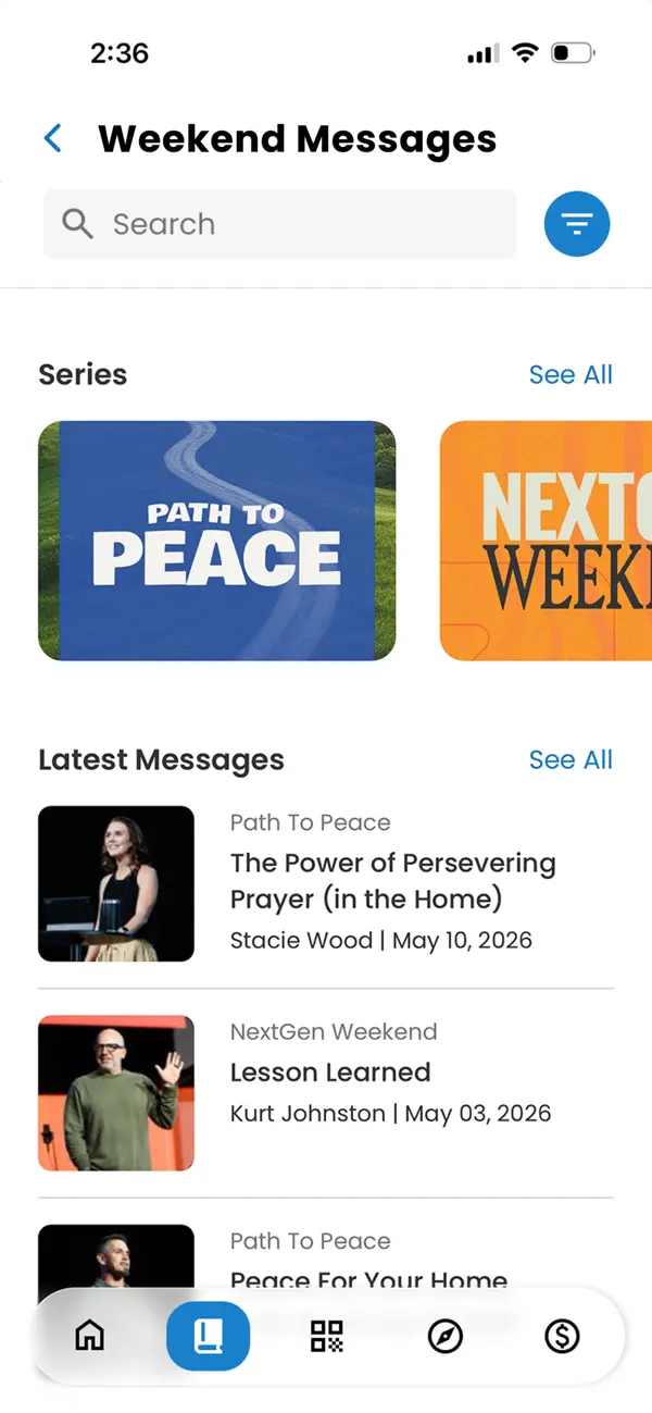 Screenshot #2 pour Saddleback App