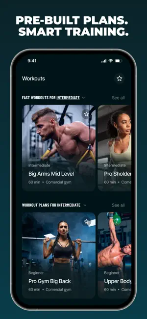 Befit: Gym Workout Tracker screenshot 4