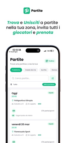 Jessico Calcetto iPhone screenshot 2