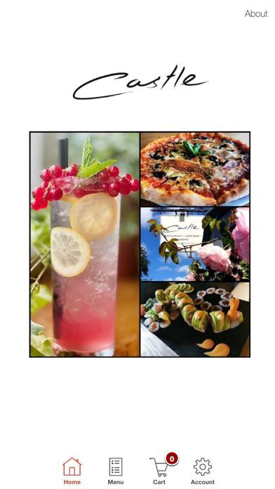 Castle Restaurant & Bar app screenshot