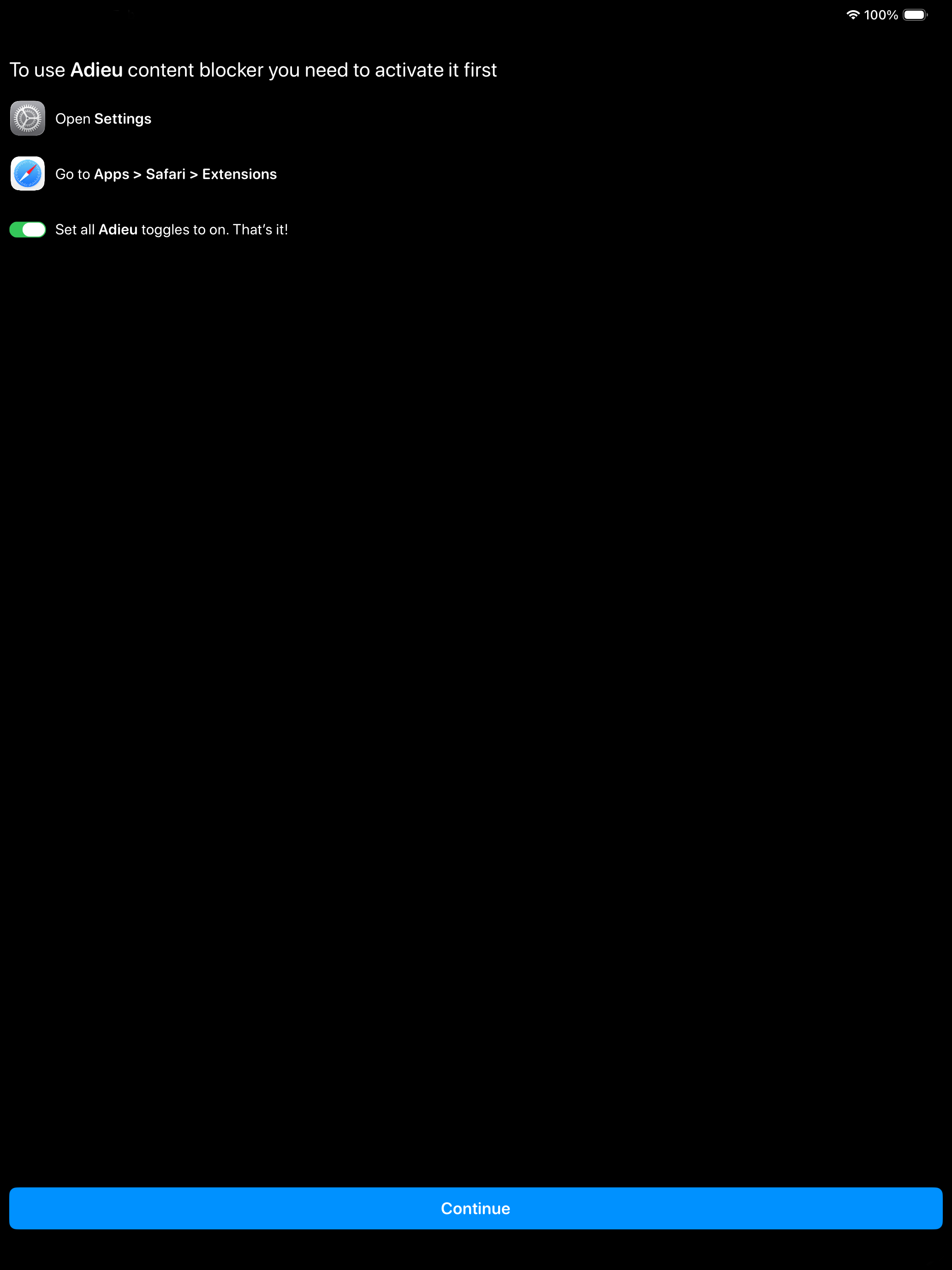 Adieu - Ad Blocker screenshot 4