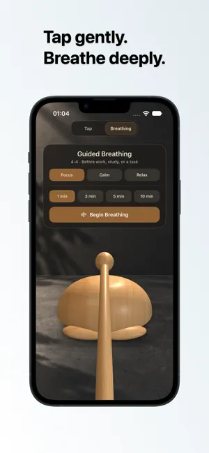 Relaxing Wooden Fish-Sleep Zen screenshot 2