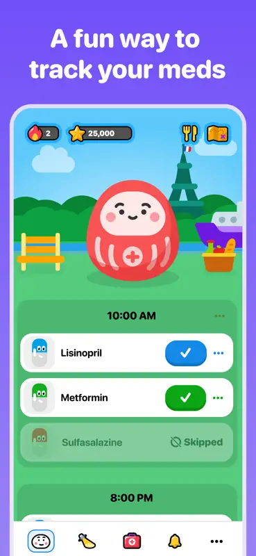 Pill Buddy: Cute Med Reminders screenshot 1 of 7
