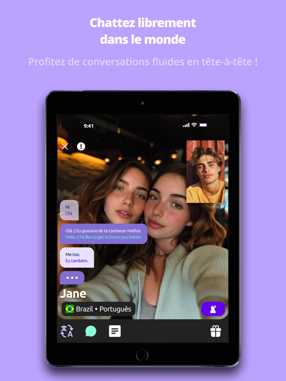 Screenshot #6 pour Bermuda: 1 on 1 Video Chat