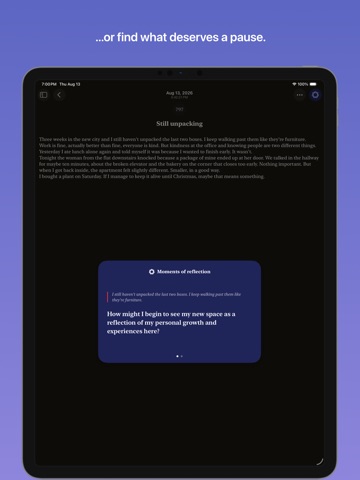 Magic Diary: AI Mood Journal iPad screenshot