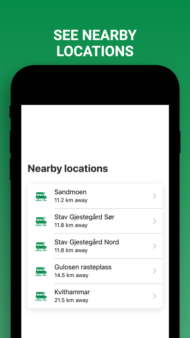 CamperPark - Overnight parking Screenshot