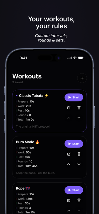 Taba – Workout Timer Screenshot 7 of 9