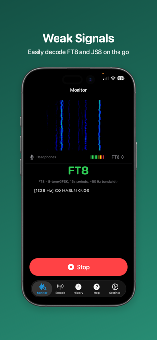 DigiDecoder: Ham Radio Screenshot 2 of 8