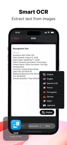 NestDocs: PDF Editor&Converter Screenshot 5 of 7