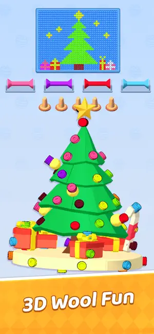 Wool Knit 3D: Color Match Game screenshot 1