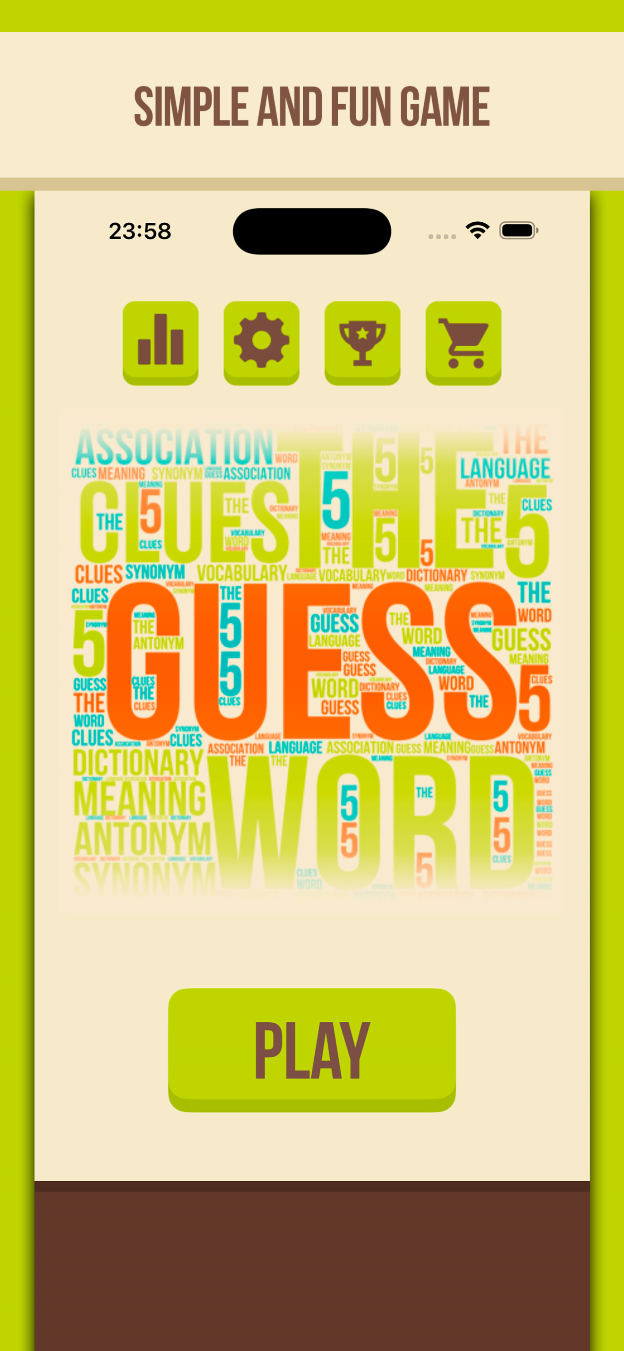 Guess the Word - 5 Clues Alias screenshot 3