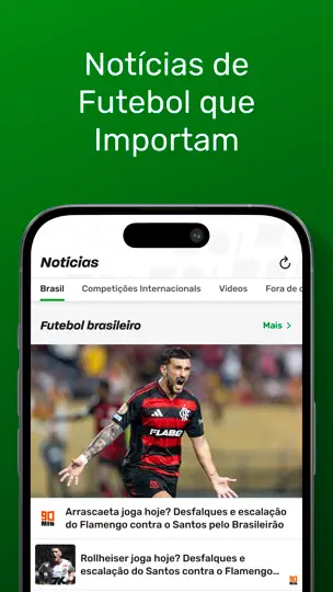 Screenshot von AlertaGol - Placar De Futebol auf dem iPhone 5