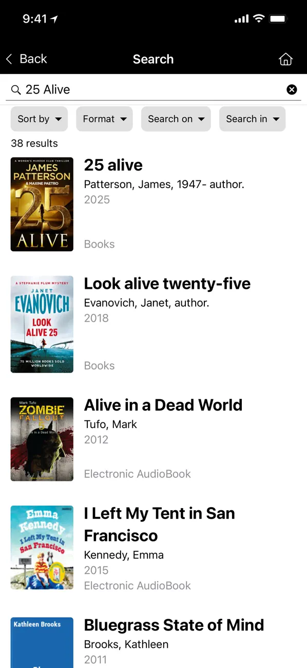 Screenshot #3 pour CHB District Libraries Mobile