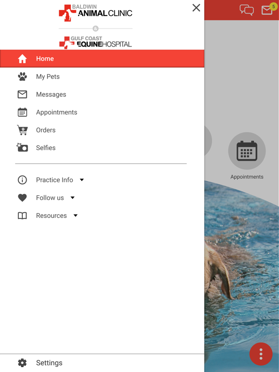 Baldwin Animal Clinic iPad screenshot 5 - Business app