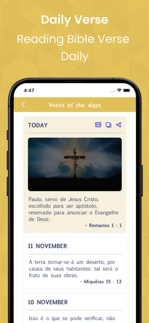 Bíblia Ave Maria iPhone screenshot 4