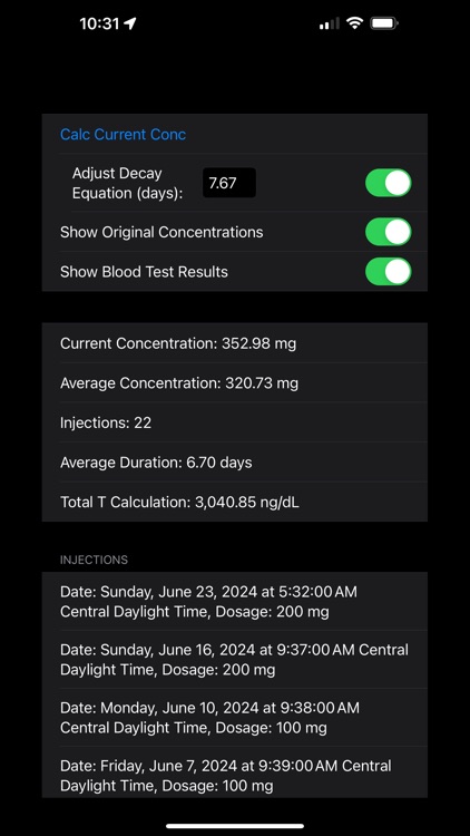 TRT Tracker