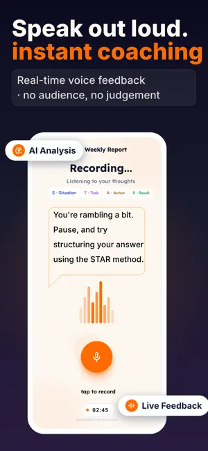 SpeakBold: AI Speech Coach screenshot 2