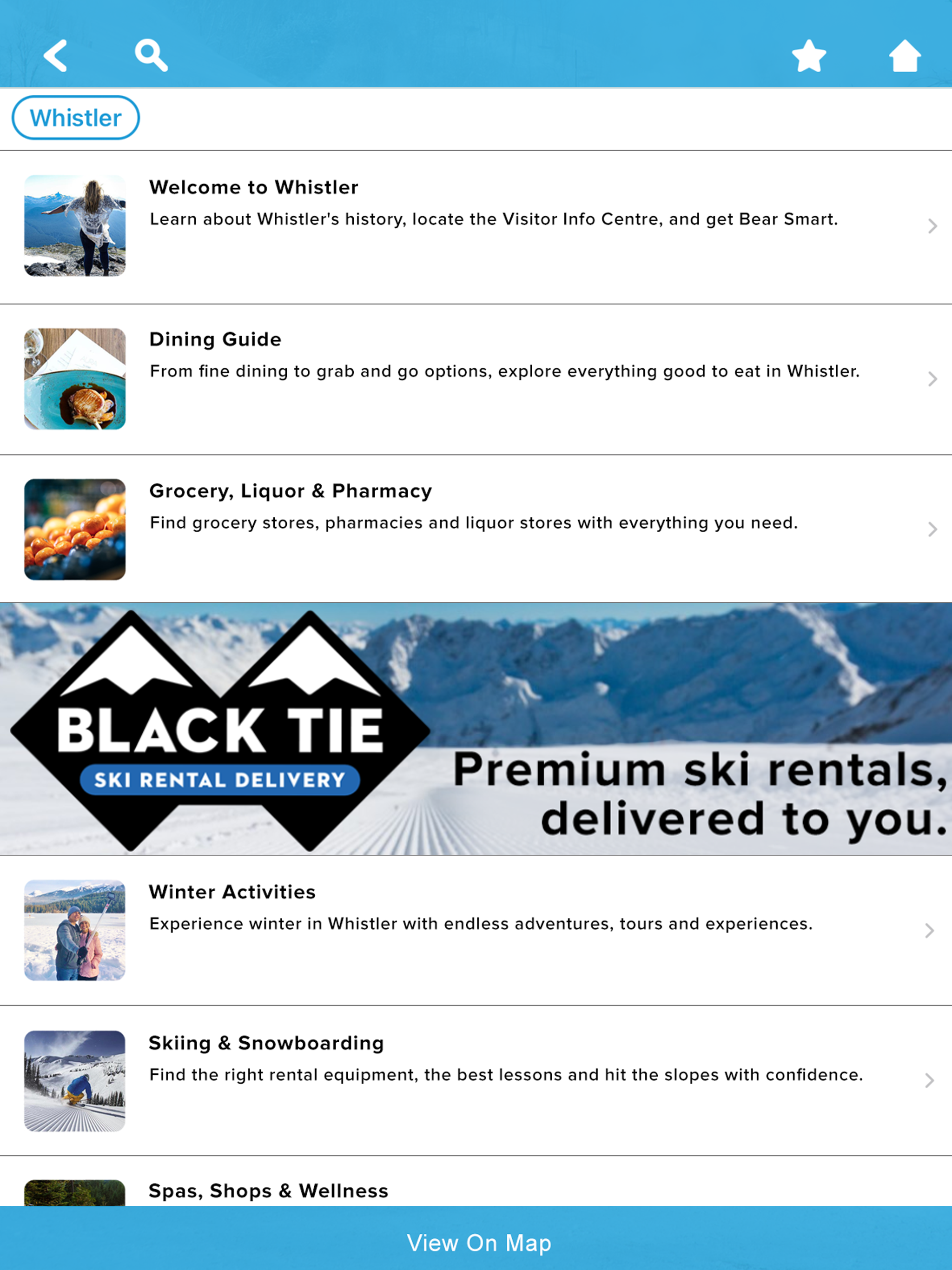 Whiski Jack Resorts Whistler screenshot 7