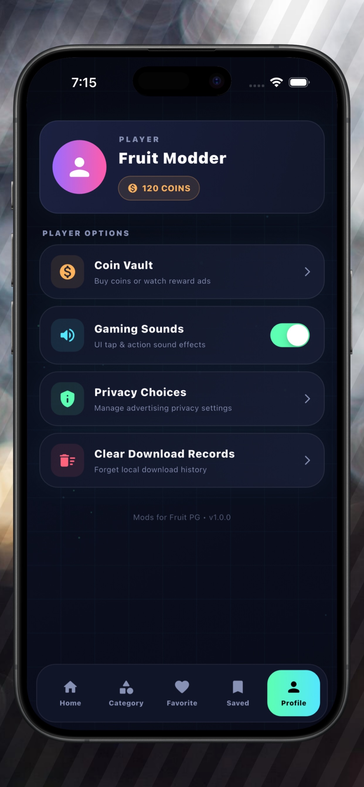 Screenshot 4 of Mods for Fruit PG